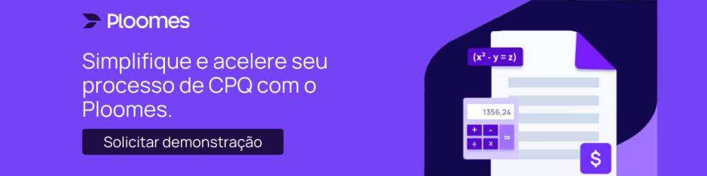 CPQ banner para demonstração do ploomes